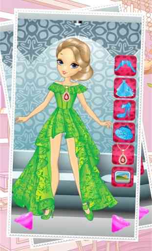 Princesa vestido de la manera Party Up Star Power historia me hace Estilo 3