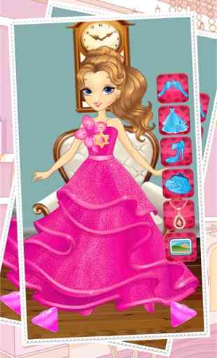 Princesa vestido de la manera Party Up Star Power historia me hace Estilo 4