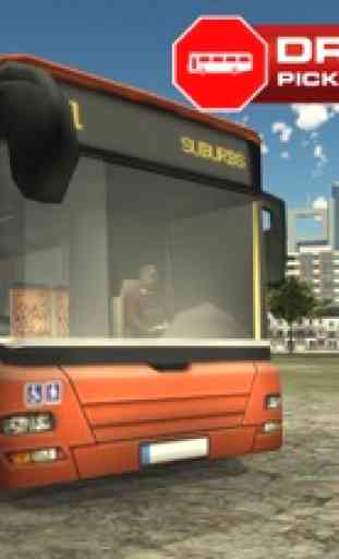 Simulador de autobús de transporte público - El deber del conductor completo en las carreteras de la ciudad ocupada 1