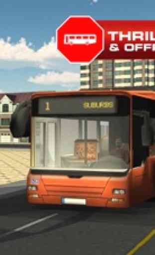 Simulador de autobús de transporte público - El deber del conductor completo en las carreteras de la ciudad ocupada 3