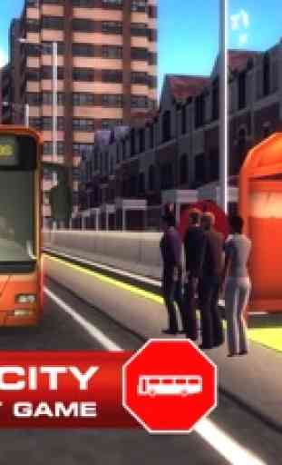 Simulador de autobús de transporte público - El deber del conductor completo en las carreteras de la ciudad ocupada 4