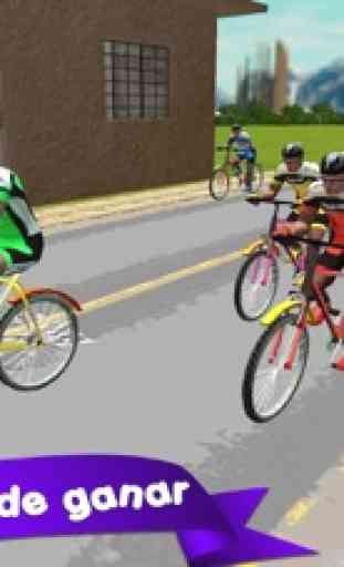 Bicicleta Racing Craze: Coche y raza en las pistas 4