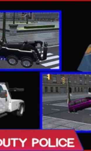 Police Tow Truck Chase Sim 2