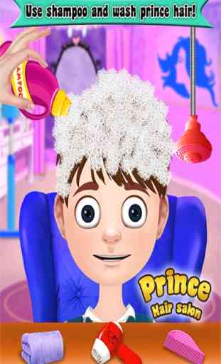 Prince Hair Salon: Hair salon games for girls 2
