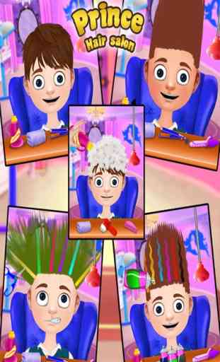Prince Hair Salon: Hair salon games for girls 3