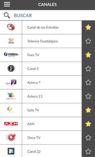 Programación TV México (MX) 1