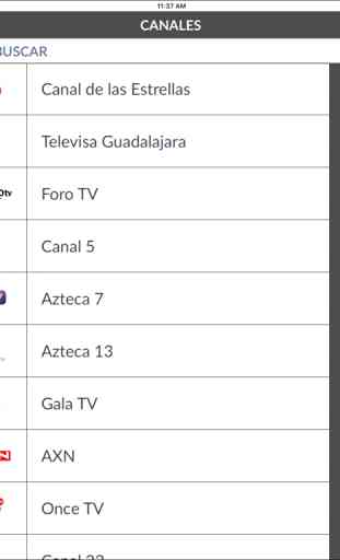 Programación TV México (MX) 2