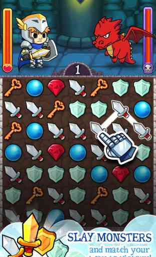 Puzzle Heroes - Explore Dungeons and Fight Dragons 2