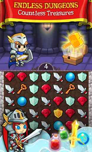 Puzzle Heroes - Explore Dungeons and Fight Dragons 3