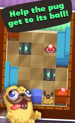 Puzzle Pug - Sliding Game with Cute Puppy Dogs 1