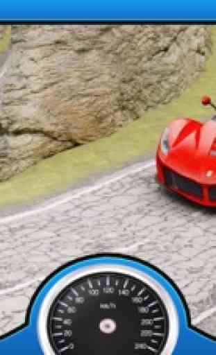 Arrastre Camino Real Racing Car Riot - Top Rivales conducción temeraria Run Simulador 3D Game 2