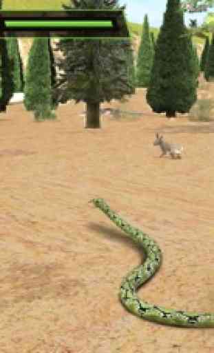 Ataque de serpiente real de vuelo Simulador: Wild Hunt-Vida Los animales en el bosque 2