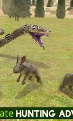 Ataque de serpiente real de vuelo Simulador: Wild Hunt-Vida Los animales en el bosque 4
