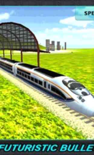 Tren de bienes simulador de controlador 3D - conducir el motor en las líneas de ferrocarril y llegar al destino en el tiempo 1