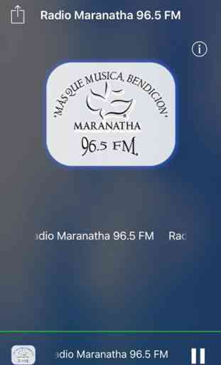 Radio Maranatha 96.5 FM 1