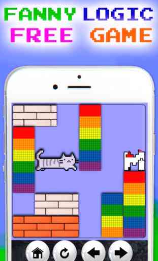 Rainbow cat - logical juegos gratis para iphone 1
