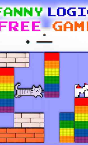 Rainbow cat - logical juegos gratis para iphone 2