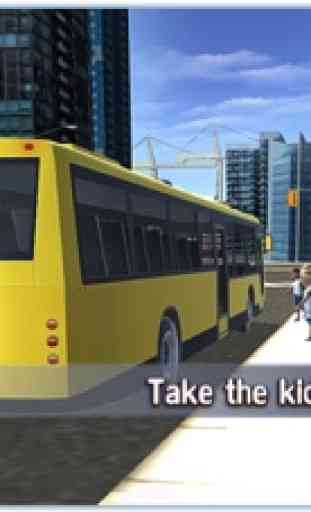 Simulador autobuses escolares reales 2