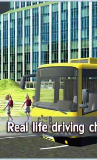Simulador autobuses escolares reales 4