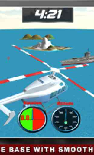 Vuelo Pilot Helicóptero Juego 3D: Volador Simuladr 1
