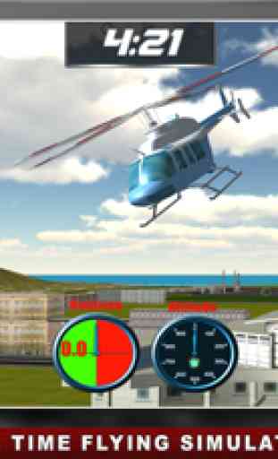Vuelo Pilot Helicóptero Juego 3D: Volador Simuladr 2
