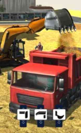 Arena Excavadora Truck Simulator 3D - Construcción pesada juego de simulador de retroexcavadora 2