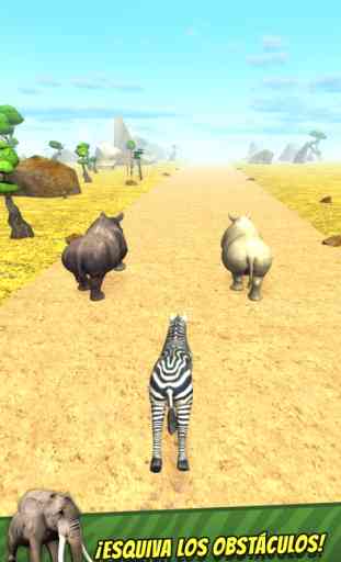 Safari Run Gratis - Juego de Carrera de Animales Salvajes para Niños 2