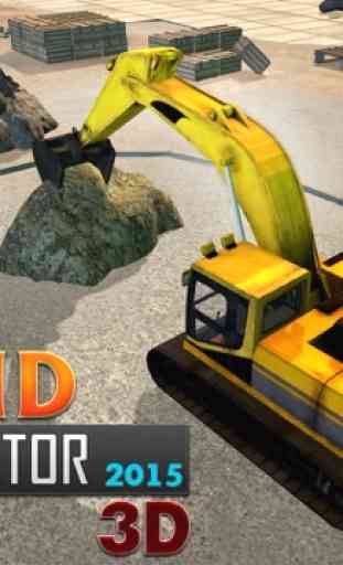 Sand Excavadora de los Ingenieros 2015 - 3D juego de simulación de equipo pesado de construcción 4
