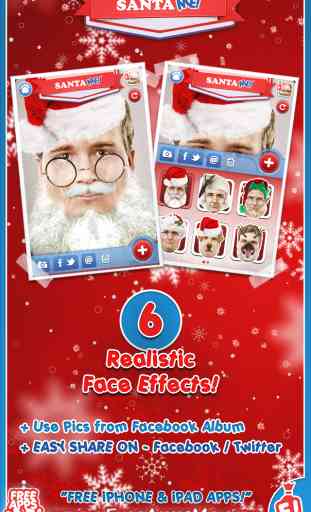 Santa ME! FREE - Fácil de natividad Papá Noel, a ti mismo elfos con los realistas efectos 4 gratis! 4