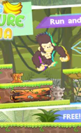 Ejecutar Kong aventura plátano 2