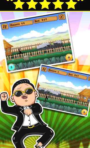 Estilo de correr Gangnam - Running Gangnam Style 3