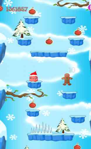 Santa claus feliz navidad salto juego para libre 2