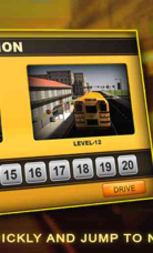 School Bus Simulator 3D - Drive loco en la ciudad y sacar retos servicio de estacionamiento para los niños la diversión 3