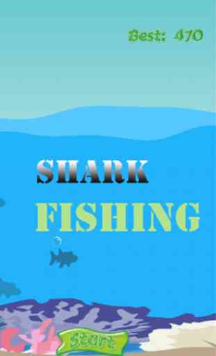 Shark fishing game and big fish  hunter in deep sea underwater world - juegos de concentración 1