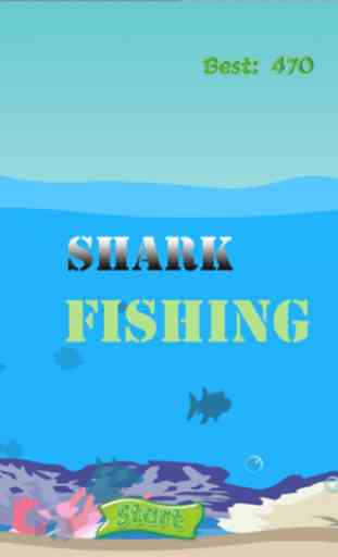 Shark fishing game and big fish  hunter in deep sea underwater world - juegos de concentración 4