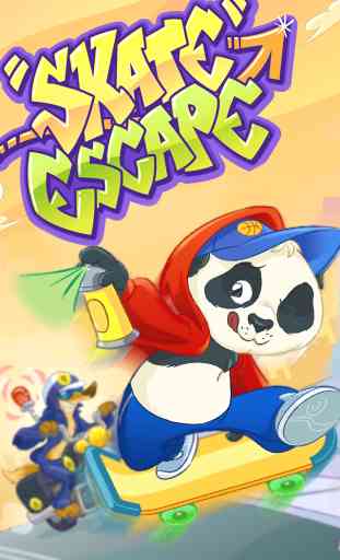 Skate Panda Escape Juego Gratis - de 