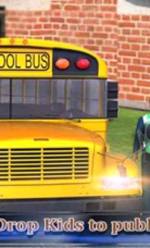 autobús escolar conductor 3d 2016 1