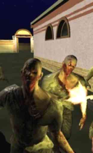 disparar zombies juego en 3D 3