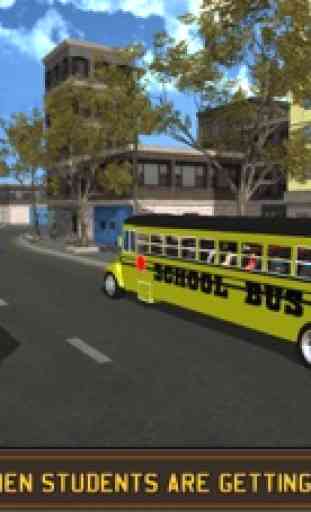 Schoolbus Driver Duty Sim 3d 3