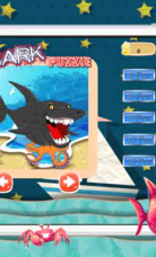 Shark Animals Underwater Jigsaw Puzzles for Kindergarten Learning Games 2