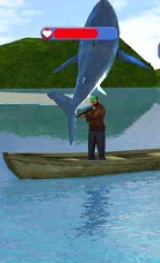 tiburón venganza ataque sim 3D 2