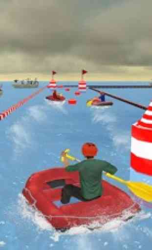 Barco de la velocidad Deportes acuáticos simulador de carreras 3D - Extreme Stunts y Natación Aventura 2