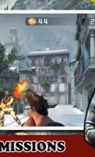 Sniper Shoot Guerra-Pistola Batalla de filmación: Una ciudad Contrato Clásico Killer Modern FPS juego 1