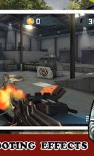 Sniper Shoot Guerra-Pistola Batalla de filmación: Una ciudad Contrato Clásico Killer Modern FPS juego 3
