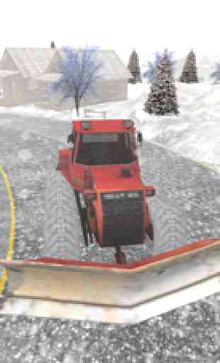 Simulador de conducción de camiones de nieve 1