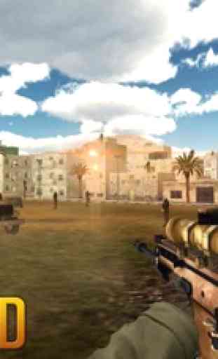 Sniper Guerrero 3D: Guerra del Desierto 1