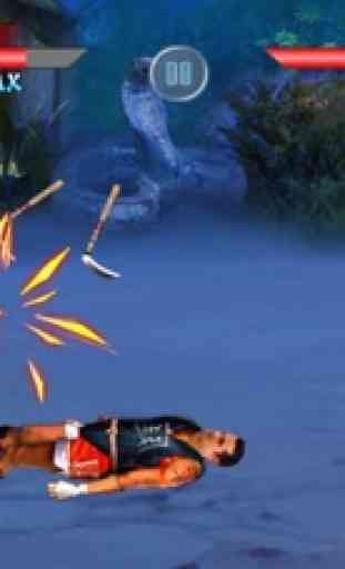 Calle de Kung Fu luchar: cómico diablo con Combat Arcade Lucha mágica Batalla 2
