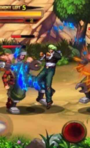 Calle del combate - Kung Fu batalla libre: nuevo estilo rockman medio juego de lucha arcade de la vida 2