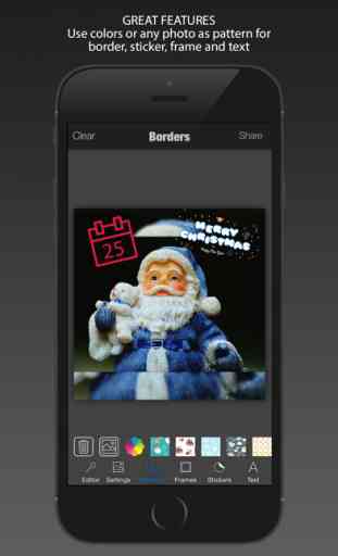 Stickermas - Añadir ilustraciones, etiqueta engomada sobre la imagen para Próspero Aaño Nuevo & Feliz Navidad 3