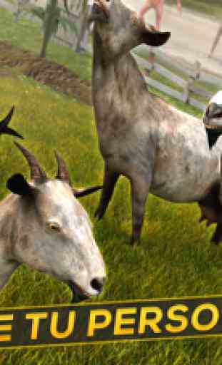 Stupid Goat Farm Game | Simulador Loco de la Cabra Crazy Juego Gratis 4